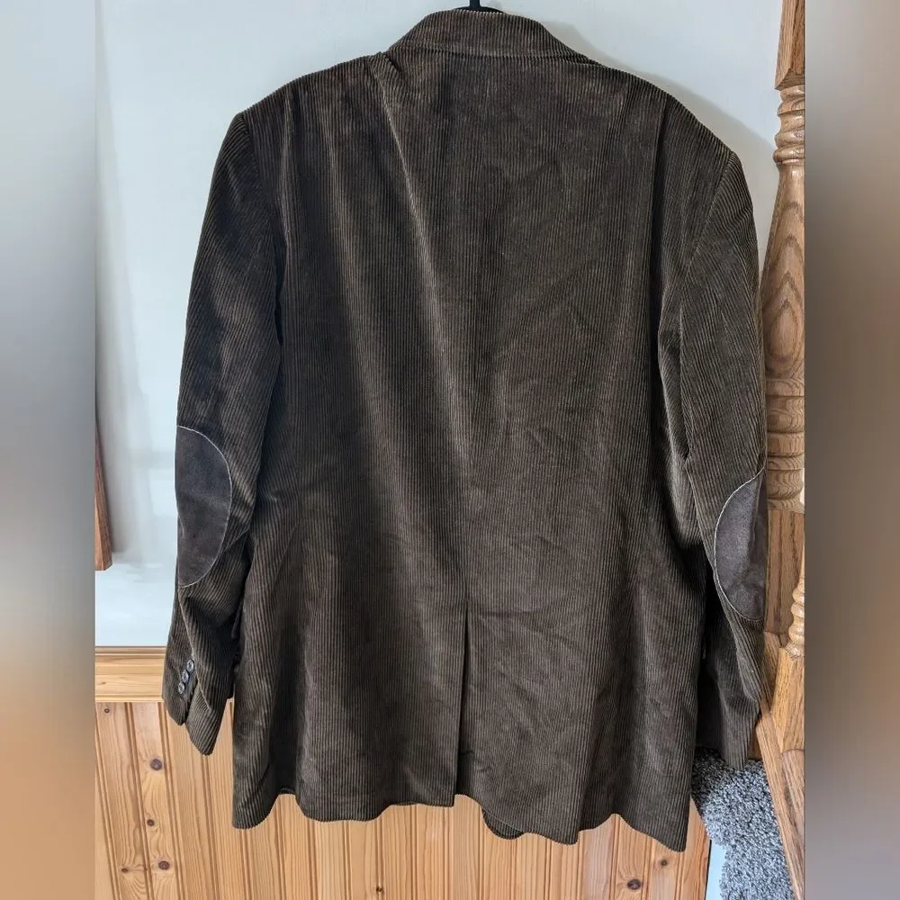 Stafford brown corduroy